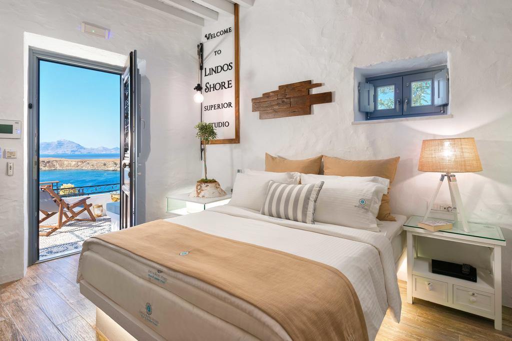 Lindos Shore Superior Studio (Adults Only) المظهر الخارجي الصورة